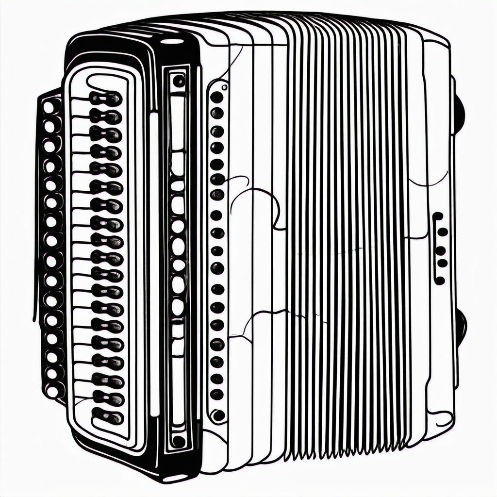 Kolorowanka Accordion 354 - Darmowa kolorowanka do druku dla dzieci