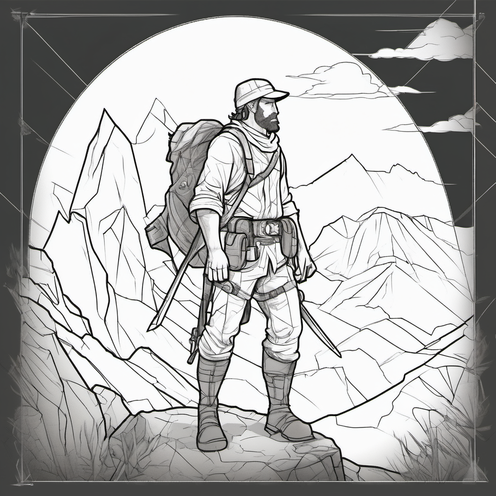 Kolorowanka Adventurer 896 - Darmowa kolorowanka do druku dla dzieci