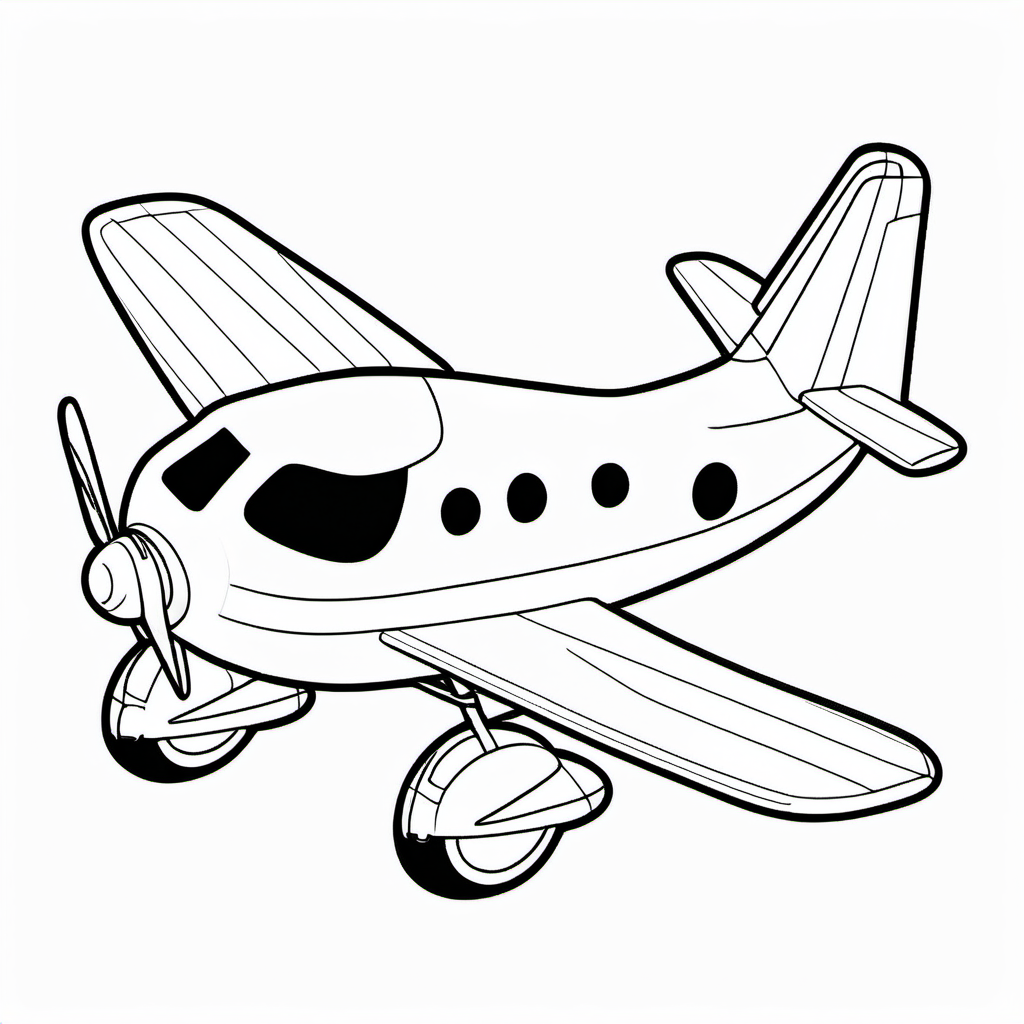 Kolorowanka Airplane 913 - Darmowa kolorowanka do druku dla dzieci