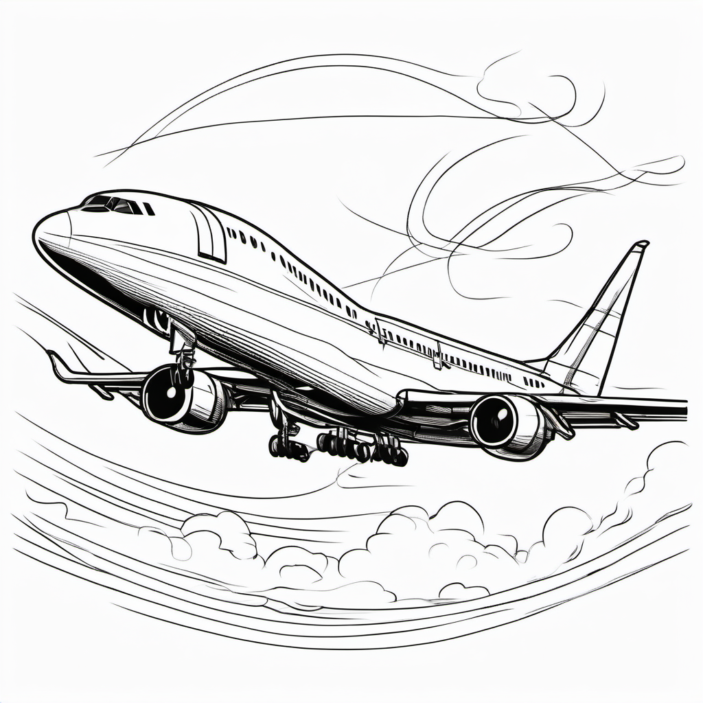 Kolorowanka Airplane 982 - Darmowa kolorowanka do druku dla dzieci