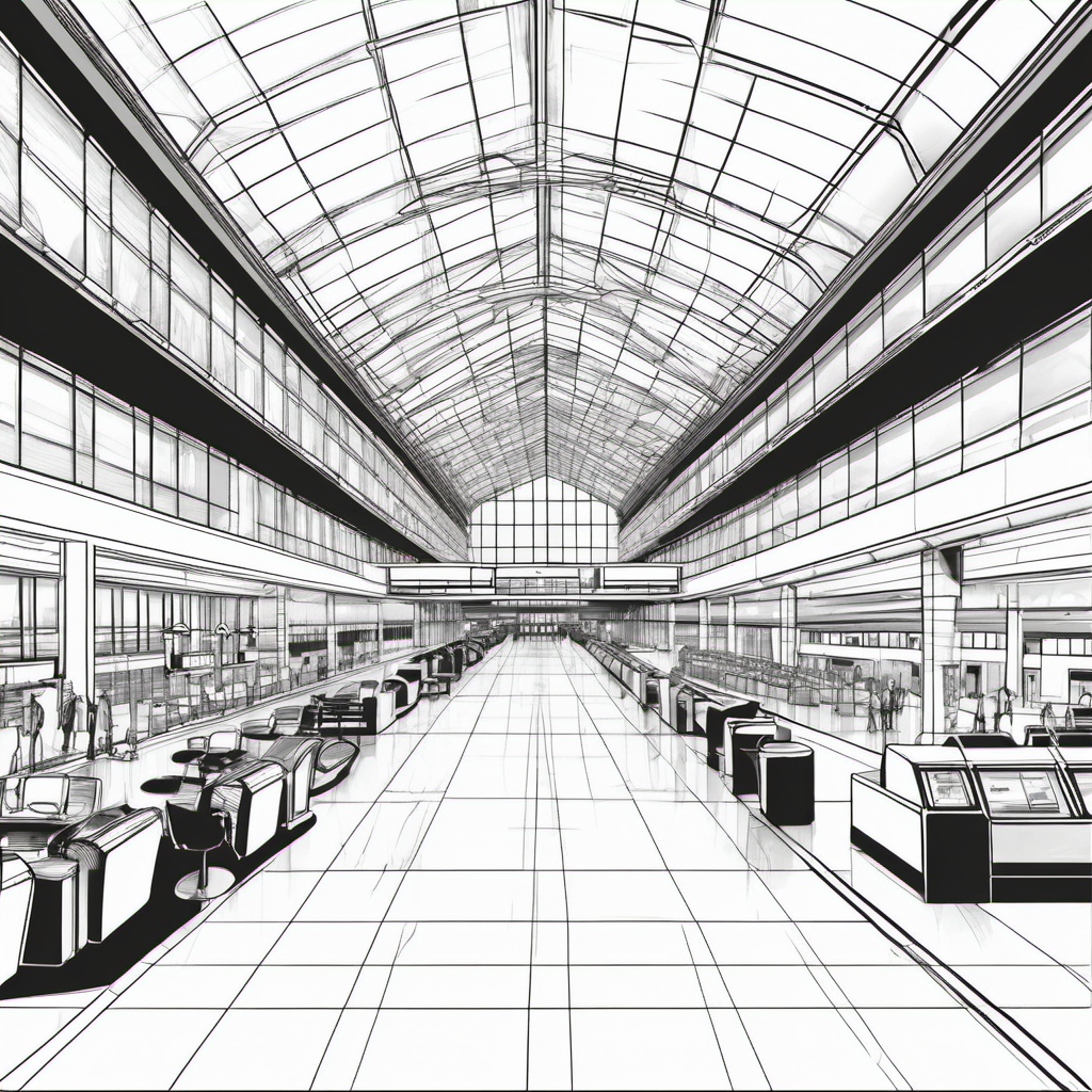 Kolorowanka Airport 119 - Darmowa kolorowanka do druku dla dzieci