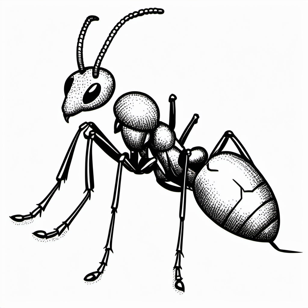 Kolorowanka Ant 303 - Darmowa kolorowanka do druku dla dzieci