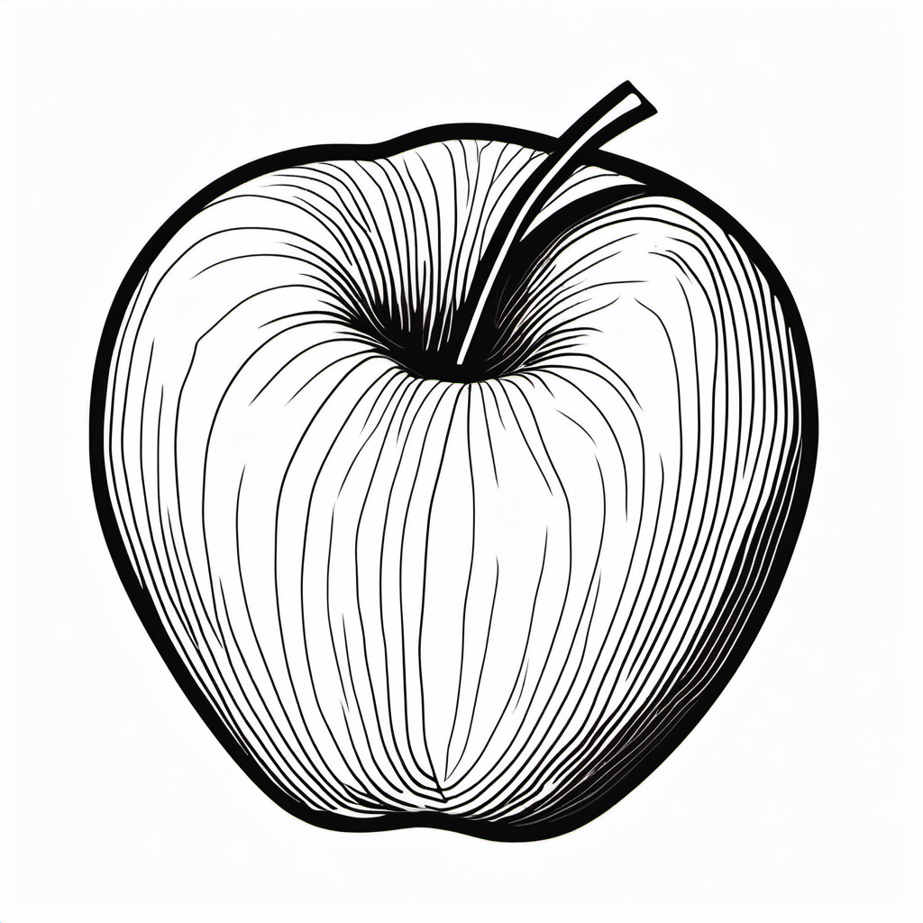 Kolorowanka Apple 705 - Darmowa kolorowanka do druku dla dzieci