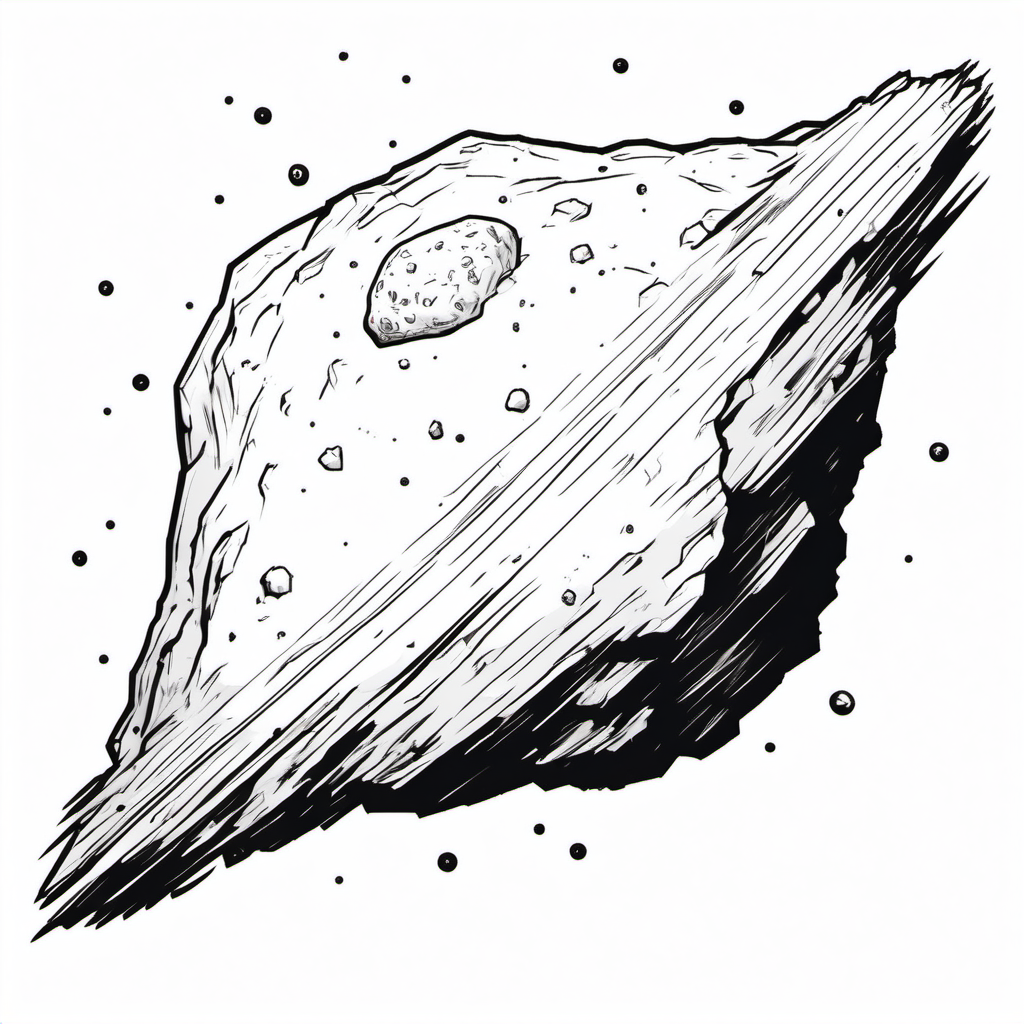 Kolorowanka Asteroid 104 - Darmowa kolorowanka do druku dla dzieci