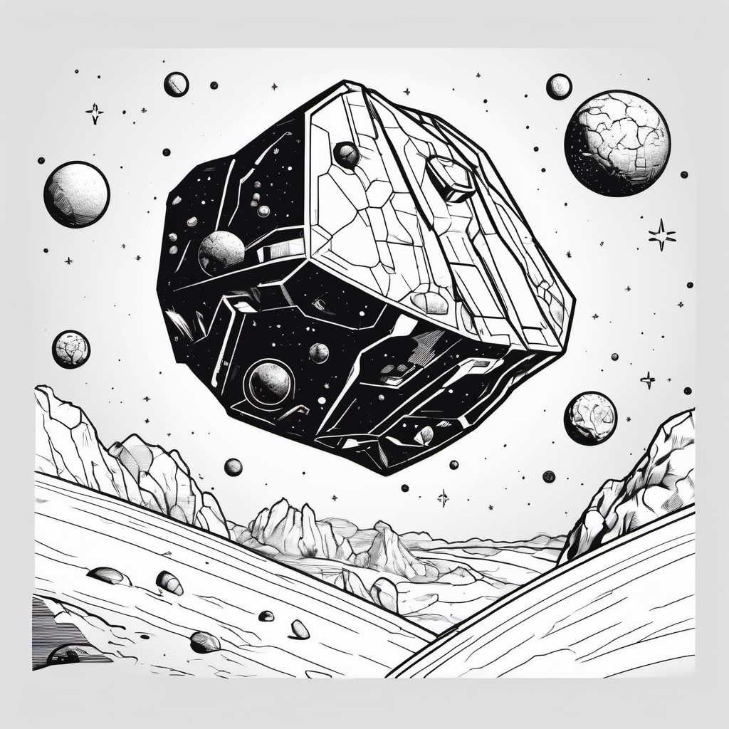 Kolorowanka Asteroida 735 - Darmowa kolorowanka do druku dla dzieci