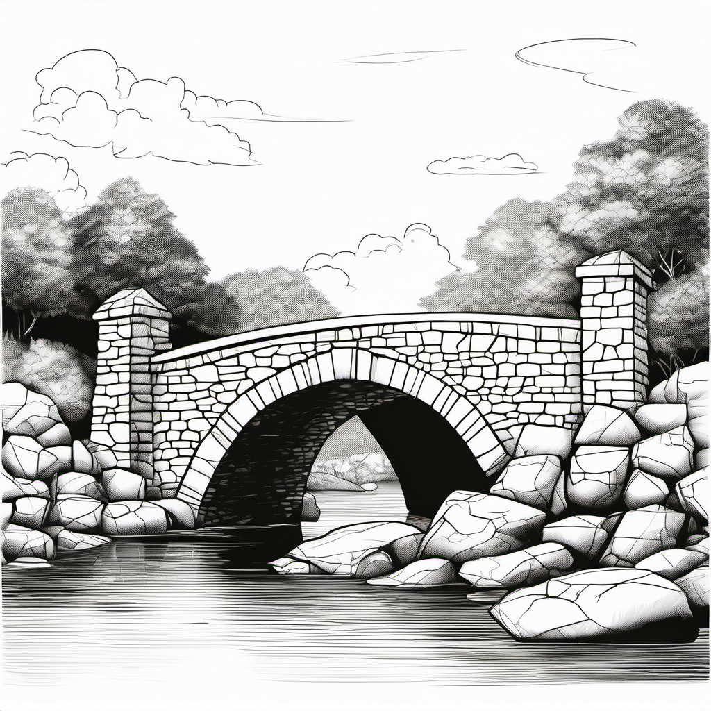 Kolorowanka Bridge 286 - Darmowa kolorowanka do druku dla dzieci