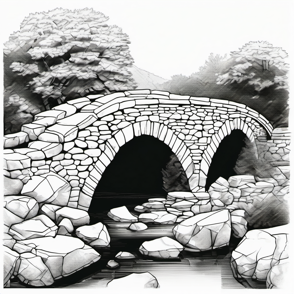 Kolorowanka Bridge 795 - Darmowa kolorowanka do druku dla dzieci