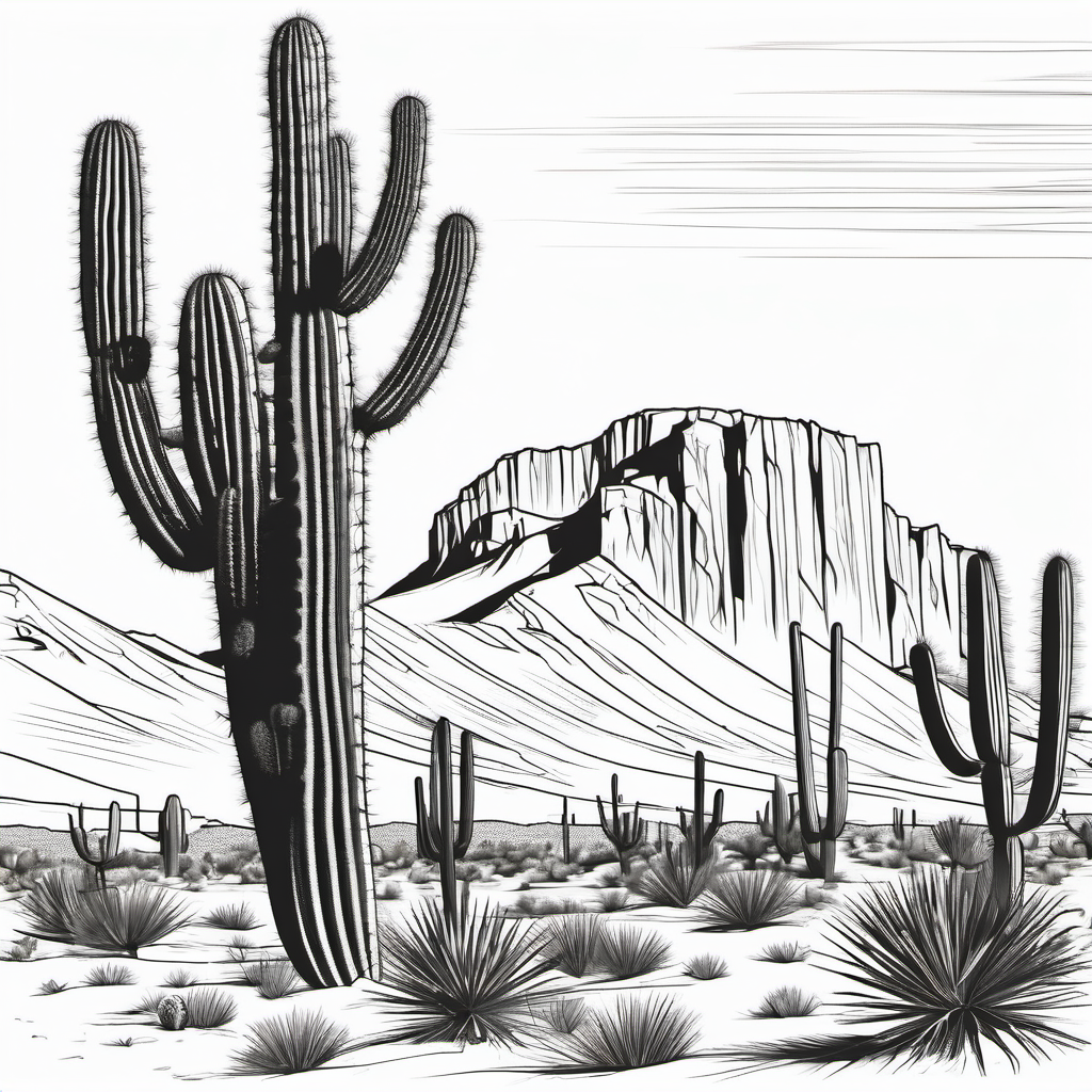 Kolorowanka Cactus 341 - Darmowa kolorowanka do druku dla dzieci