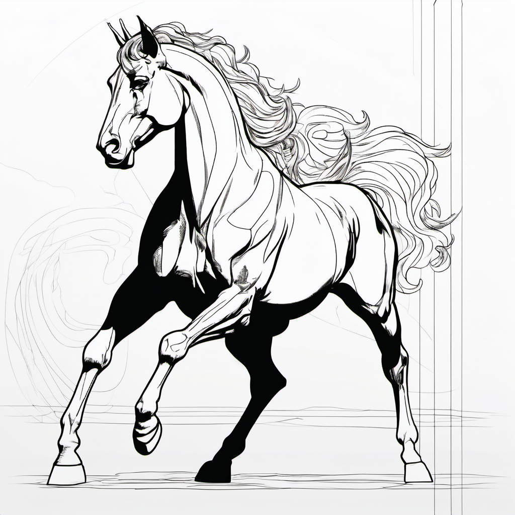 Kolorowanka Centaur 834 - Darmowa kolorowanka do druku dla dzieci