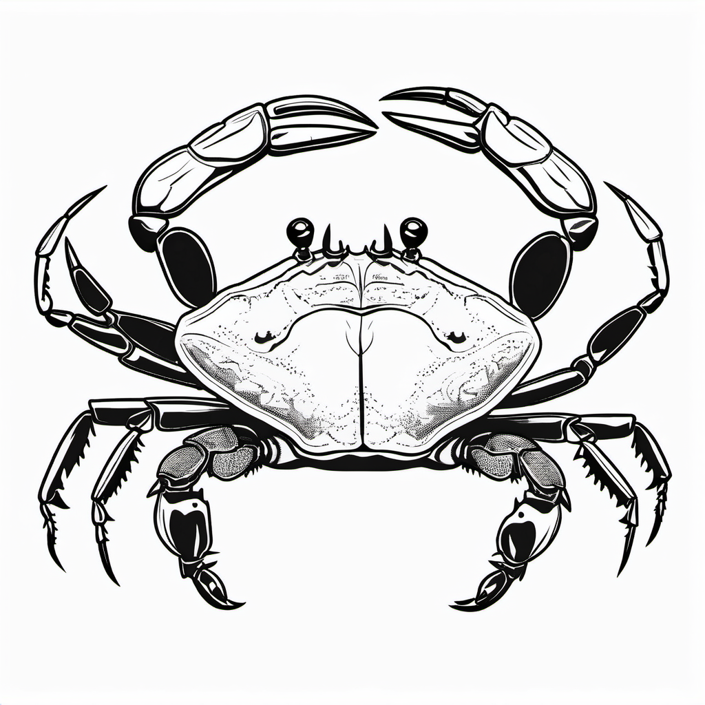 Kolorowanka Crab 88 - Darmowa kolorowanka do druku dla dzieci