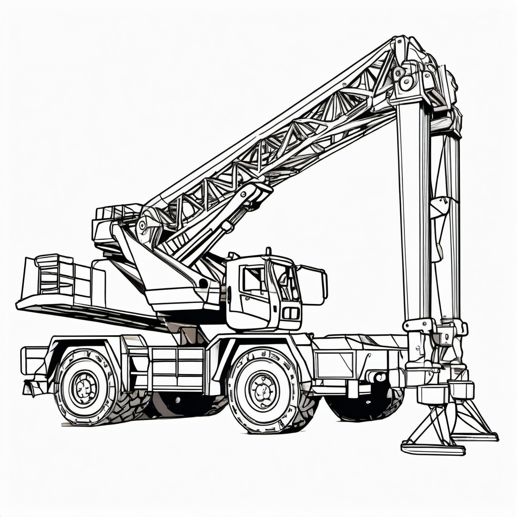 Kolorowanka Crane 20 - Darmowa kolorowanka do druku dla dzieci