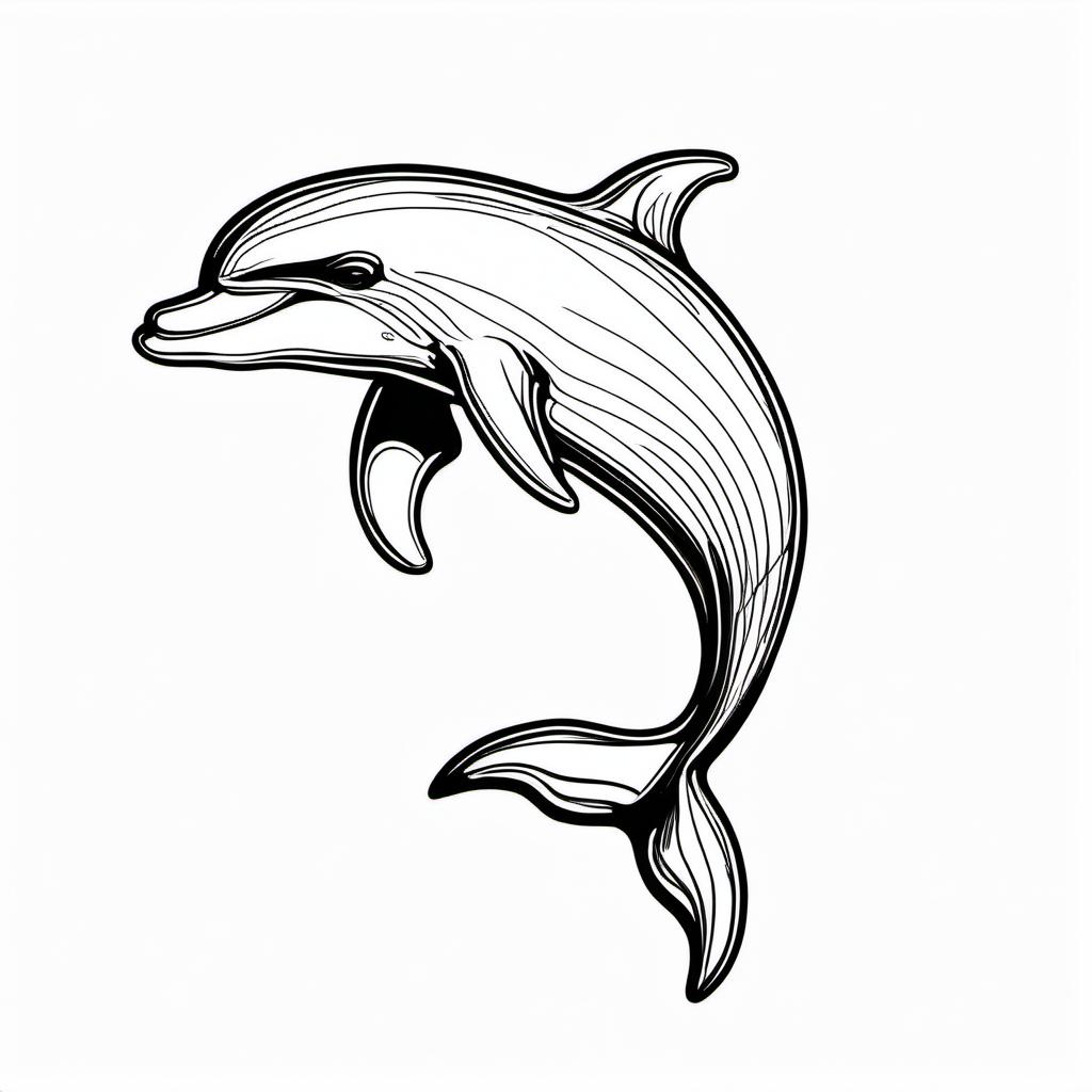 Kolorowanka Dolphin 549 - Darmowa kolorowanka do druku dla dzieci