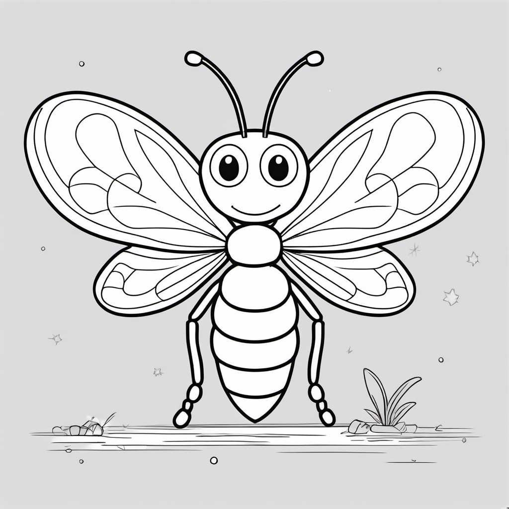 Kolorowanka Firefly 962 - Darmowa kolorowanka do druku dla dzieci