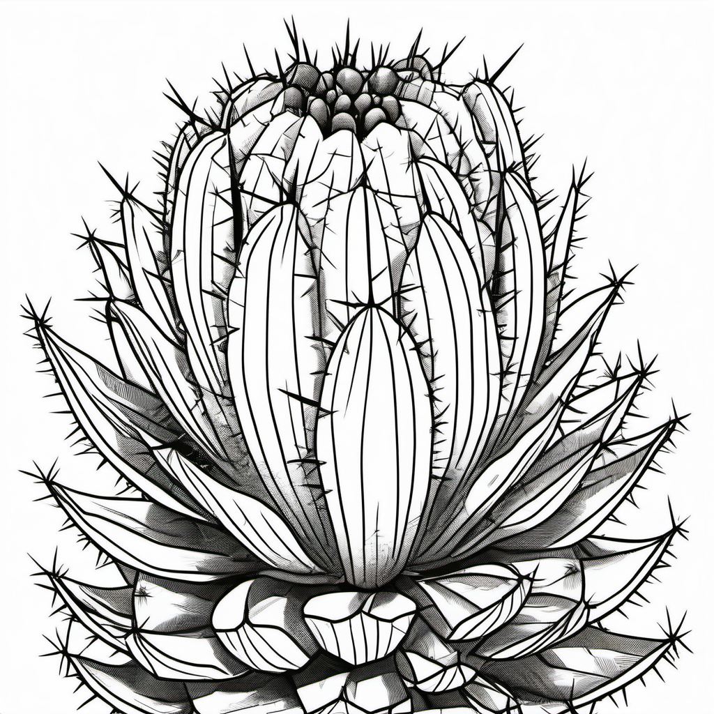 Kolorowanka Kaktus 724 - Darmowa kolorowanka do druku dla dzieci