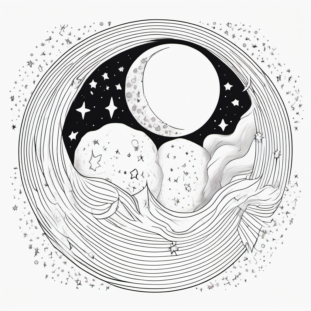 Kolorowanka Księżyc 851 - Darmowa kolorowanka do druku dla dzieci