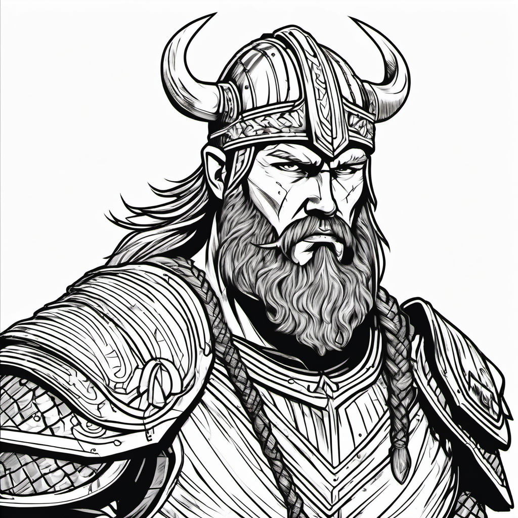 Kolorowanka Viking 284 - Darmowa kolorowanka do druku dla dzieci